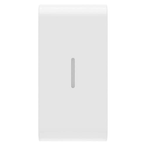 GW10555S Carcasă Buton axial 1 comandă 1 modul CH/Alb