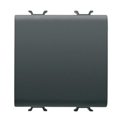 GW12171 Buton cu revenire 1P NO 16A 2 m CH/Negru Satin