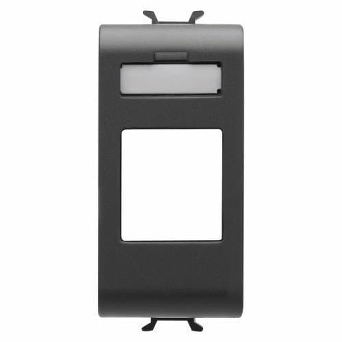 GW12431 Carcasă conector RJ45/HDMI/USB 1 m CH/Negru Satin