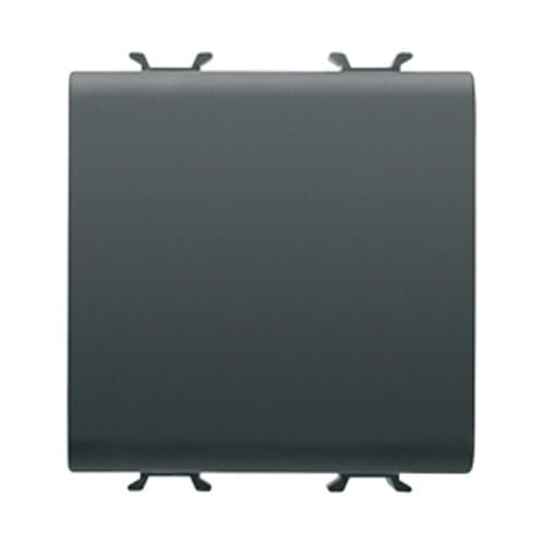 GW12071 Întrerupător cap scară 1P 16AX 2 m CH/Negru Satin