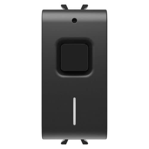 GW12826 Actuator Smart Home 1 modul CH/Negru Satin