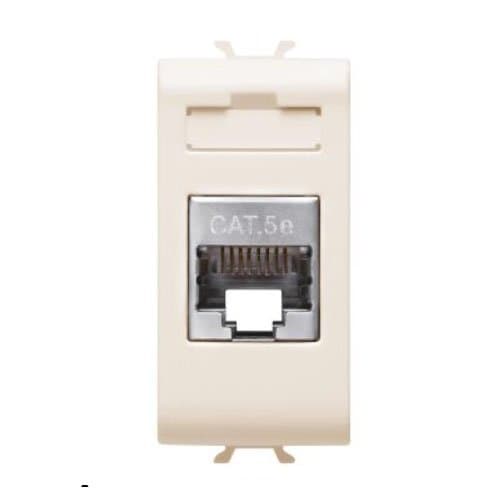 PRZ GW11422 Priză RJ45 FTP cat 5e 1 modul CH/Ivoar