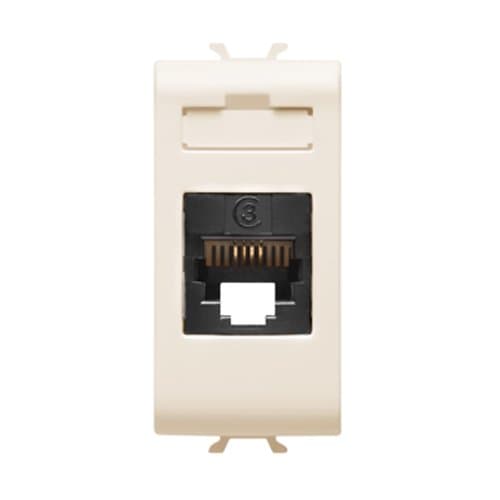 PRZ GW11401 Priză telefon RJ11 1 modul CH/Ivoar