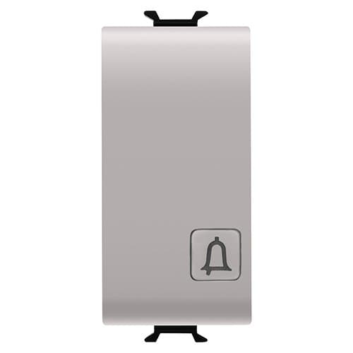GW13153 Buton cu revenire 1P NO 16A 1 m CH/Bej Satin
