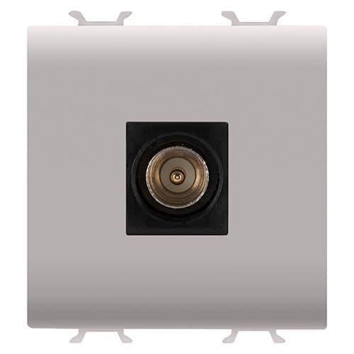 PRZ GW13367 Priză TV Direct 2 module CH/Bej Satin