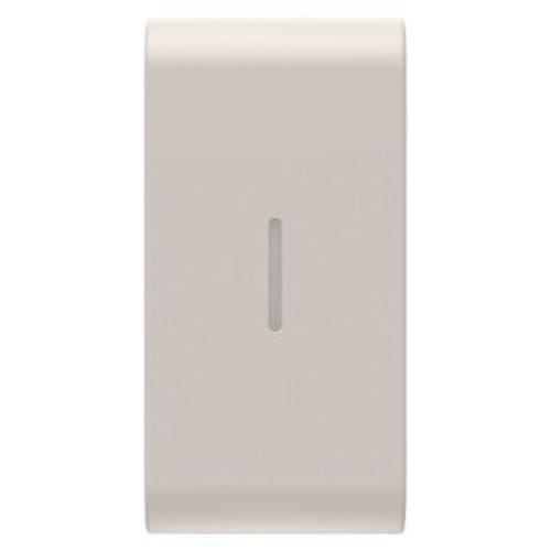 GW13555S Carcasă Buton axial 1 comandă 1 modul CH/Bej Satin
