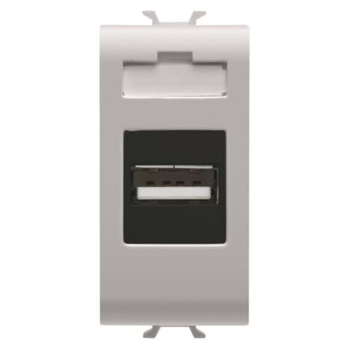 PRZ GW13459 Priză USB 1 modul CH/Bej Satin