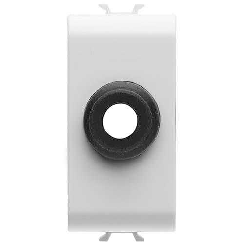 GW15196 Modul Orb cu ieșire cablu 1 modul CH/Alb Satin