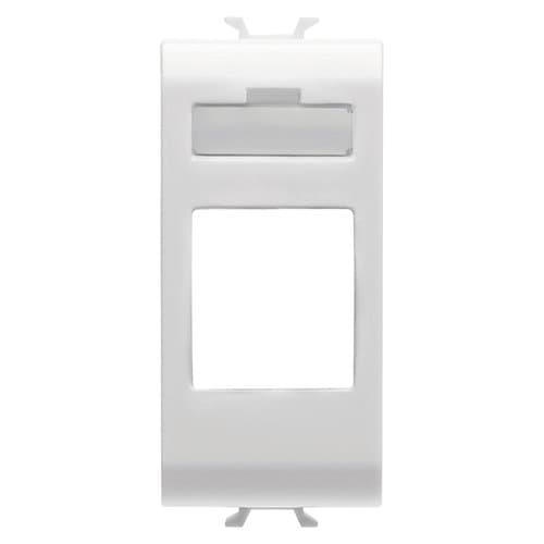 GW15431 Carcasă conector RJ45/HDMI/USB 1 m CH/Alb Satin