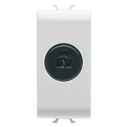 PRZ GW15454 Priză audio video 1 modul CH/Alb Satin
