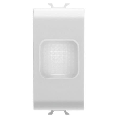 GW15662 Lampă de siguranță LED Alb 1H 1 modul CH/Alb Satin