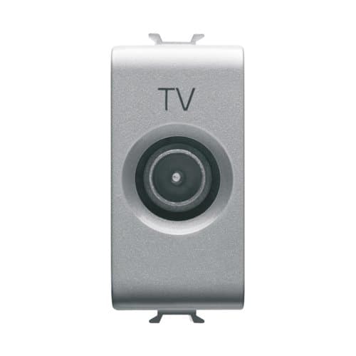 PRZ GW14361 Priză TV Direct Tată 1 modul CH/Gri Titan