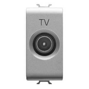 PRZ GW14362 Priză TV De trecere Tată 1 m CH/Gri Titan