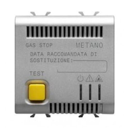 GW14712 Detector gaz 12V AC/DC 2 module CH/Gri Titan