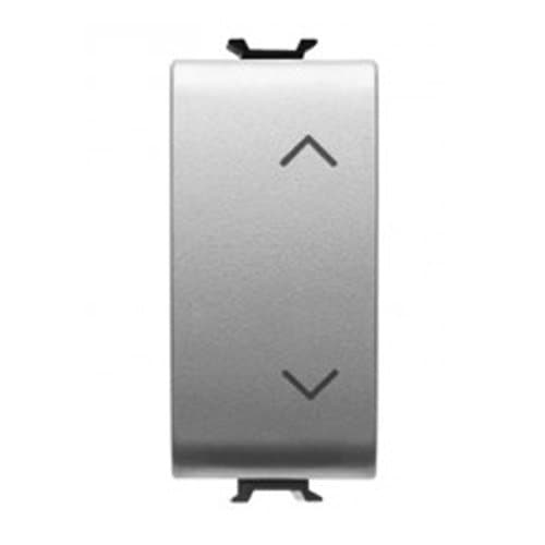 GW14140 Buton cu revenire Up/Down 1P 10A 1 m CH/Gri Titan