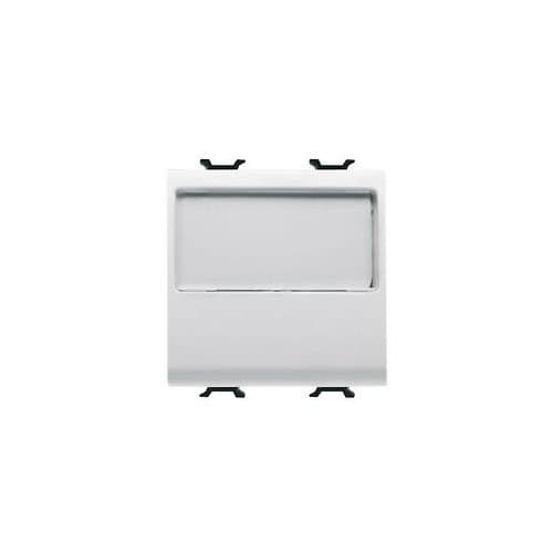 GW10191 Buton rev indic lum pt nume NO 10A 2 m CH/Alb