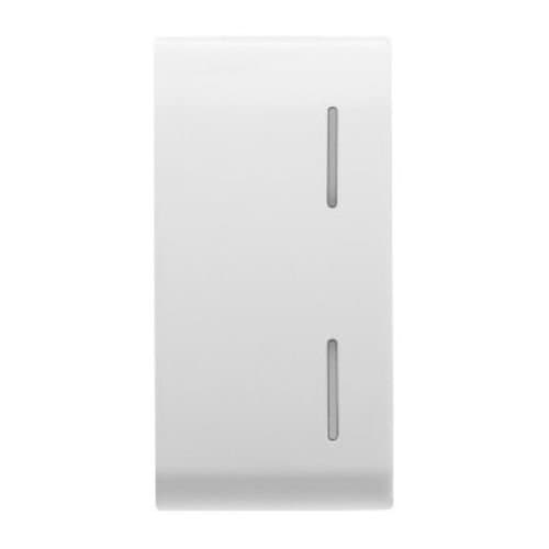 GW10557 Carcasă Buton KNX 2 lentile 1 modul CH/Alb