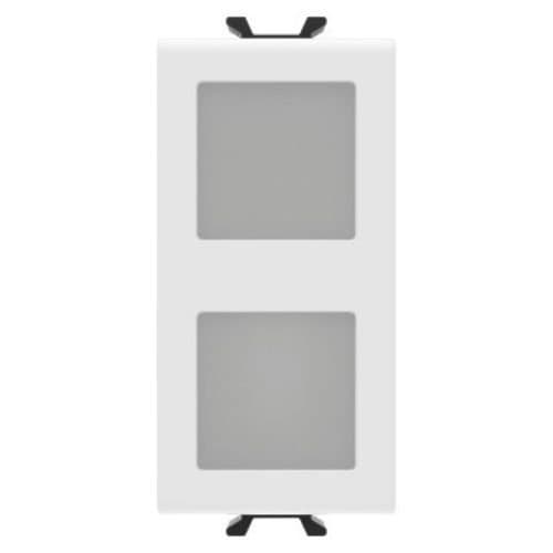 GW10924 Întrerupător duplicator Touch 1 comandă 1 m Ch/Alb