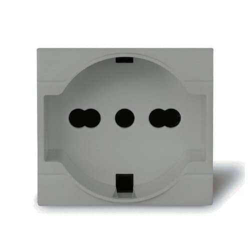PRZ 101.6405.G Priză standard IT P40 2P+E 16A Gri