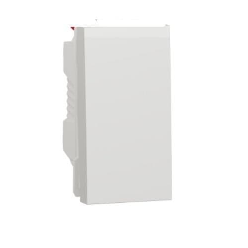 NU310118 New Unica Întrerupător 10AX 1 modul Alb