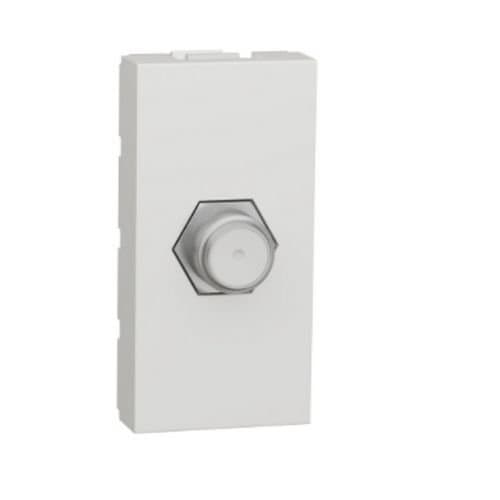 PRZ NU346818 New Unica Priză TV coaxial 1 modul Alb