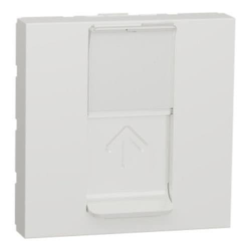 PRZ NU341118 New Unica Priză RJ45 UTP 2 module Alb