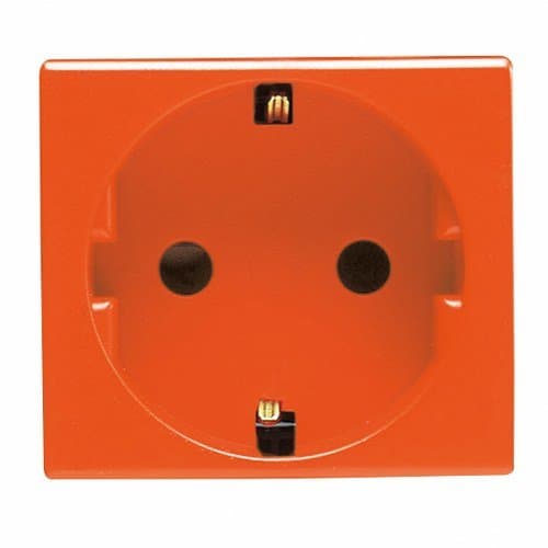 PRZ GW20288 Priză Prot Copii 2P+E DE 16A 2m SY/ORANGE