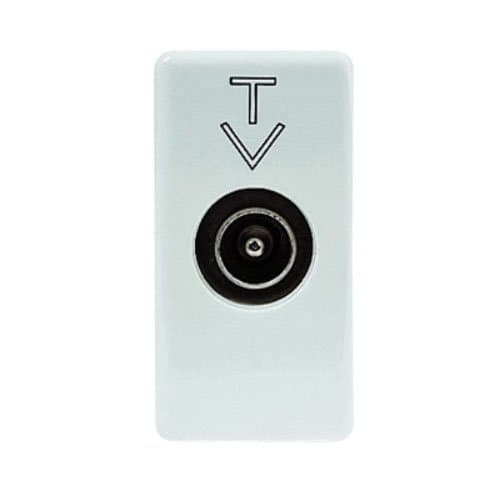 PRZ GW20382 Priză TV Direct Tată 10dB 9.5mm 1 m SY/WH