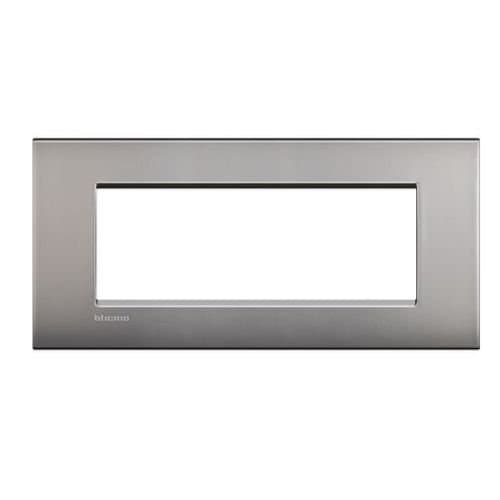 Ramă modulară LEGRAND Living Light, 7 module, nichel mat