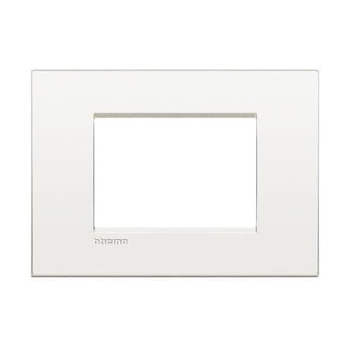 Ramă modulară LEGRAND Living Light Air, alb pur, pentru 3 module