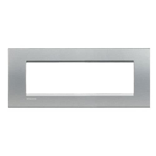 Rama modulară LEGRAND Living Light, 7 module, finisaj inox