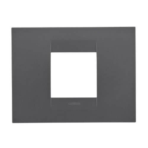 Ramă modulară GEWISS Geo, 2 module, negru satin