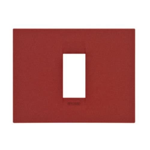 Rama modulară GEWISS Geo pentru 1 modul, finisaj CH/Rubin
