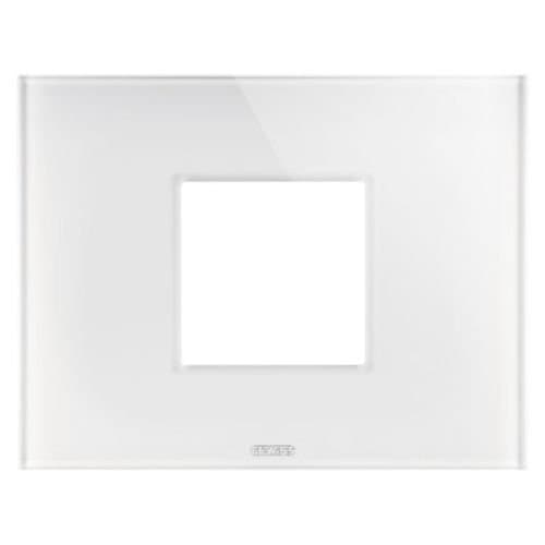 Ramă GEWISS Ice 2 module, alb, pentru aparataj modular