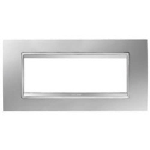 GW16206VT Ramă Lux 6 module CH/Gri Titan