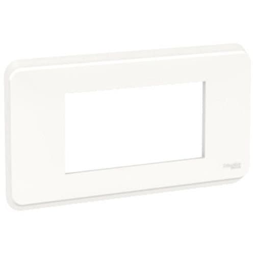 Ramă modulară Schneider Electric New Unica Pro, alb, 4 module