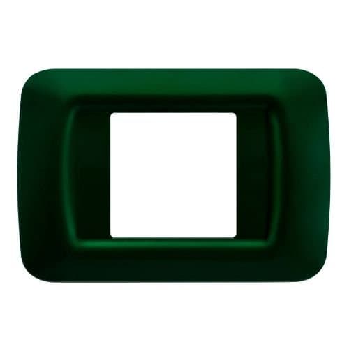 Ramă modulară GEWISS Top System, 2 module, verde