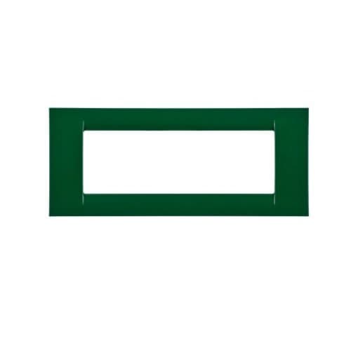 Rama modulară GEWISS Virna 6 module, Verde-Racing