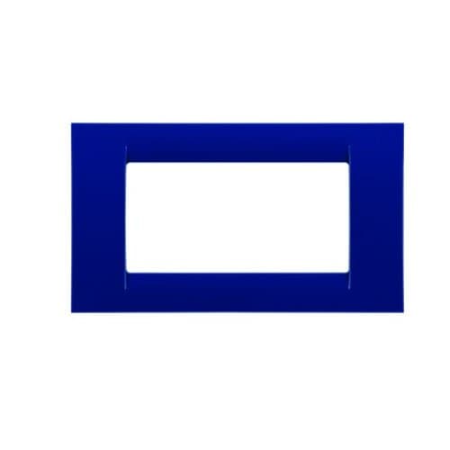 Rama Virna GEWISS pentru 4 module, finisaj SY/Albastru-Jazz