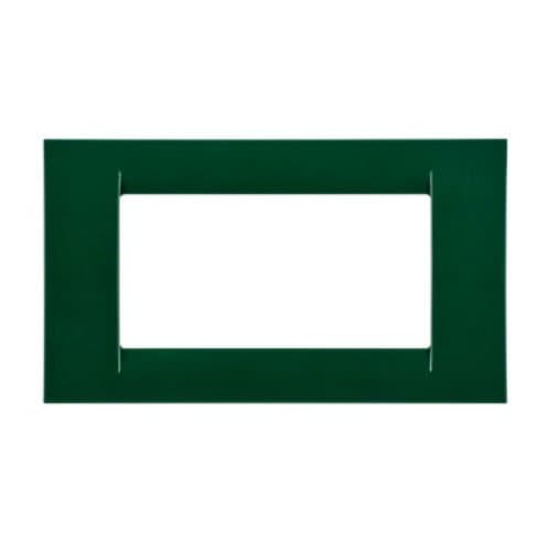 Rama modulară GEWISS Virna, 4 module, verde-racing