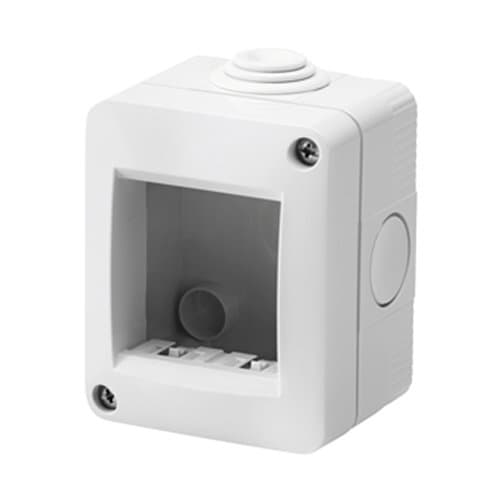 GW16502 Carcasă aparentă pentru 2 module IP40 CH/Gri