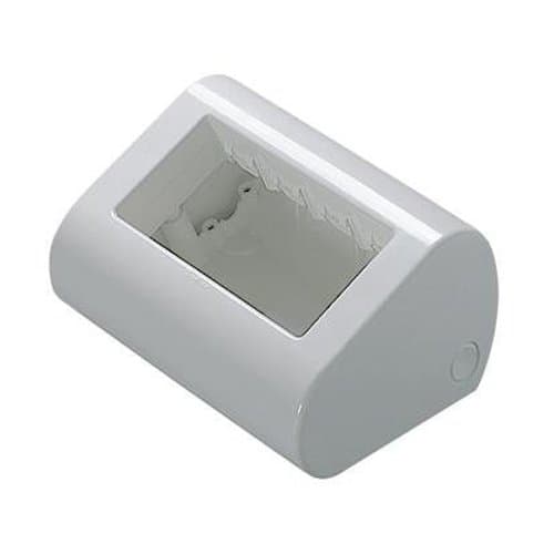 Carcasă aparentă pupitru 4 module GEWISS, alb