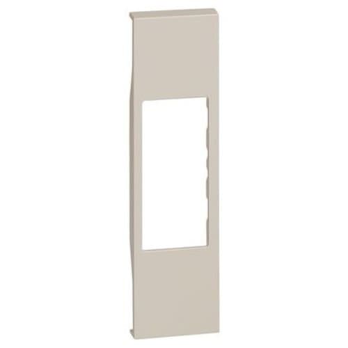 Capac tasta pentru priza RJ Legrand Living Now, 1 modul, finisaj Nisip