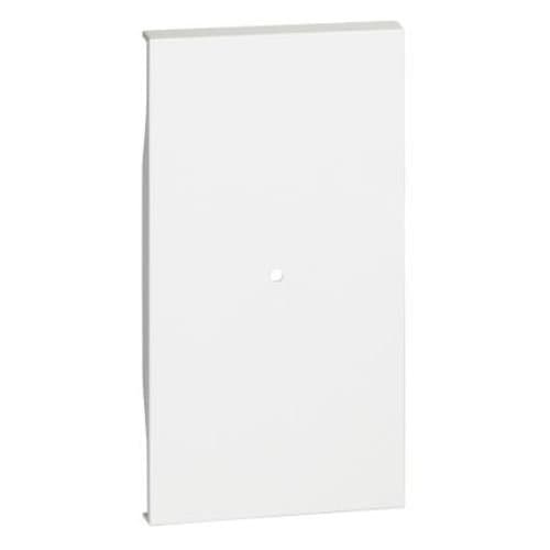 Capac tasta LEGRAND Living Now, alb, pentru 2 module