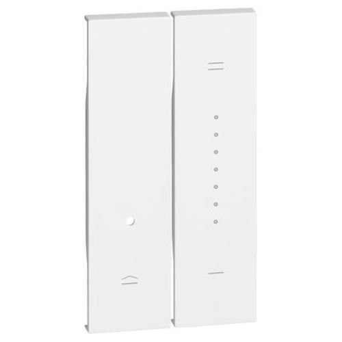 Capac tasta pentru variator LEGRAND Living Now, alb