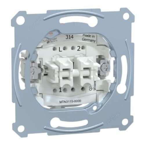 Întrerupător bipolar Schneider Electric Merten, 10A