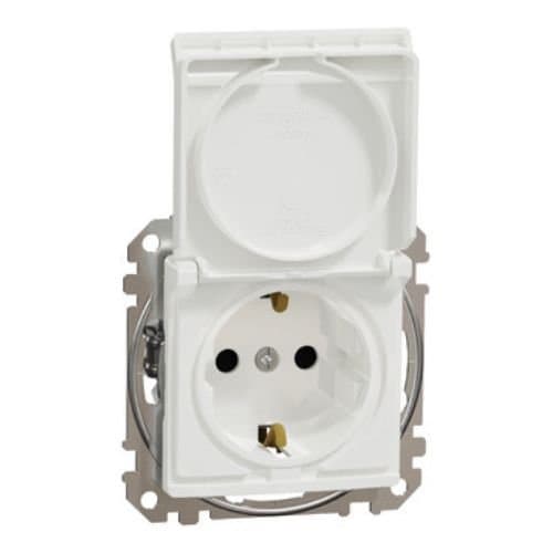 PRZ SDD111023 Sedna Design Priză capac schuko 2P+E 16A Alb