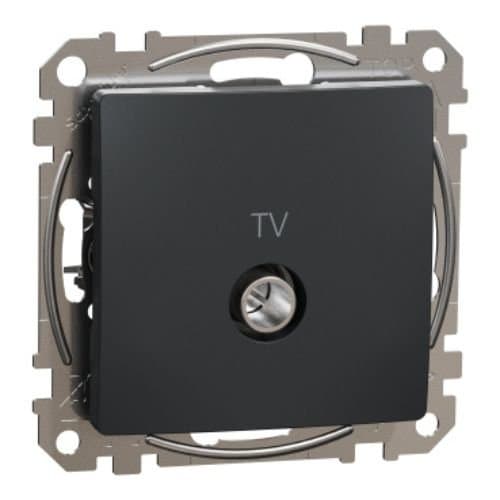 PRZ SDD114471 Sedna Design Priză TV de capăt 4dB Antracit