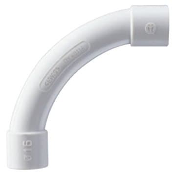 Îmbinare curbată GEWISS pentru tub rigid de 20 mm, IP40