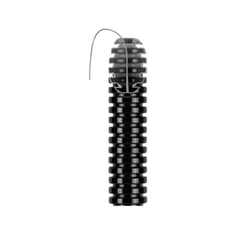 Tub flexibil negru GEWISS, 40 mm, 25 m, pentru protecția cablurilor